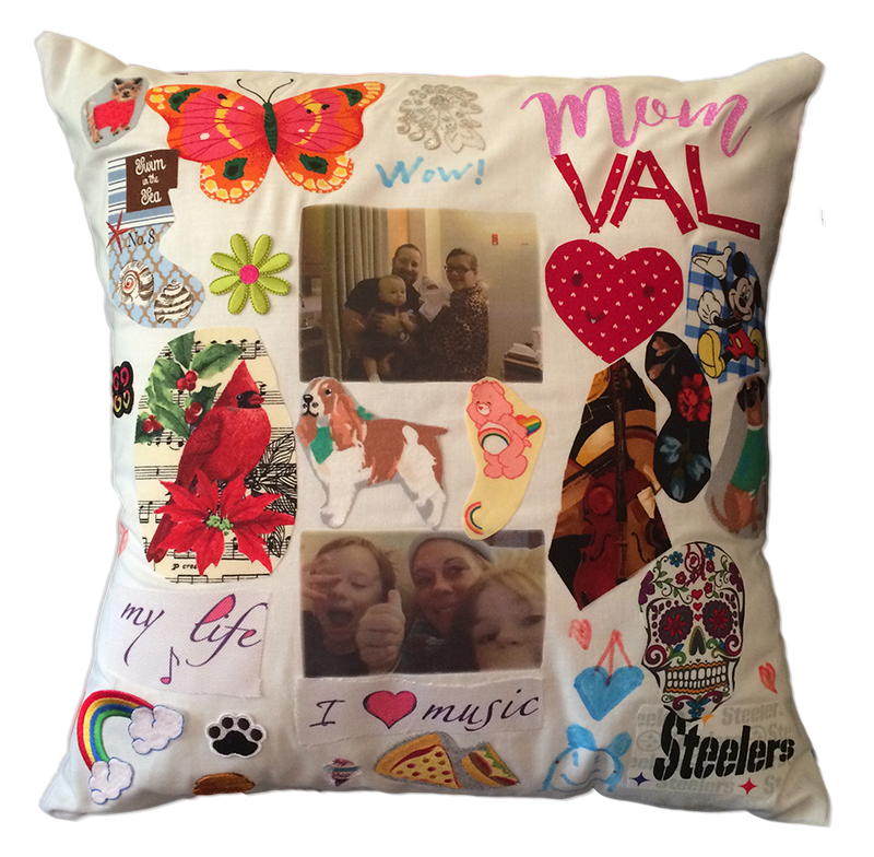example memorial pillow