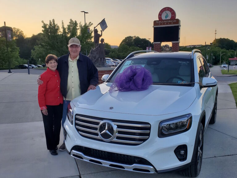 winners of the 2024 mercedes moment with their new car
