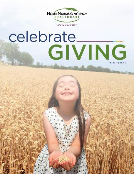 cover for issue 2 of the celebrate giving magazine