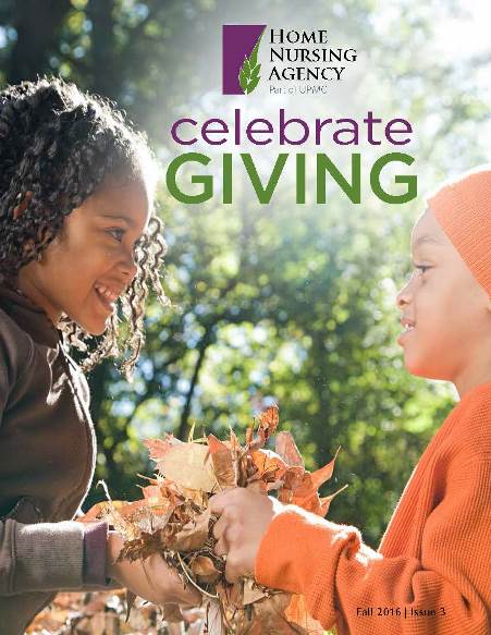cover for issue 3 of the celebrate giving magazine
