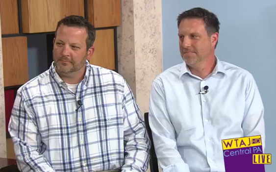 Chris Jones, HNA Team Manager, Case Management, and Curt Melton, Children/Adolescent Clinical Services Manager