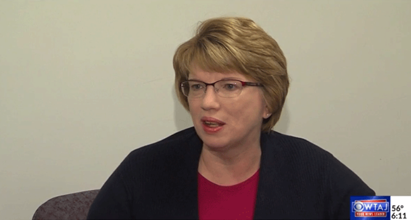 Diane Ringler, Early Intervention Manager, at her interview
