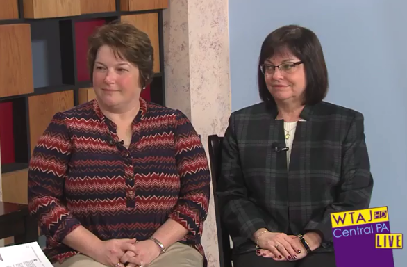 Dr. Amy Swindell, Hospice Medical Director, and Kathy Baker, Vice President, Family Hospice