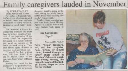 featured article in daily news paper