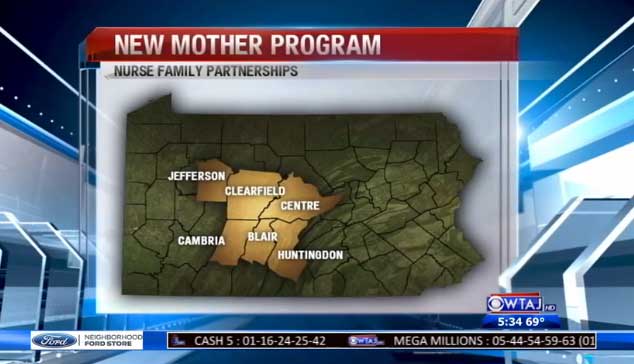 nurse family partnership on WTAJ