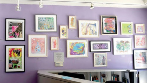 art of healing display