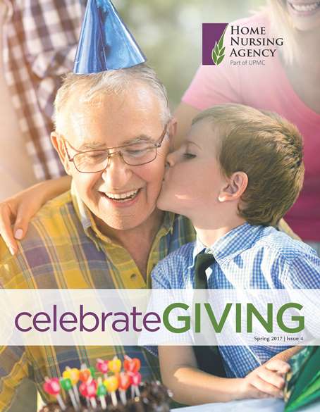 cover for issue 4 of the celebrate giving magazine