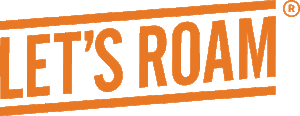 logo for let's roam