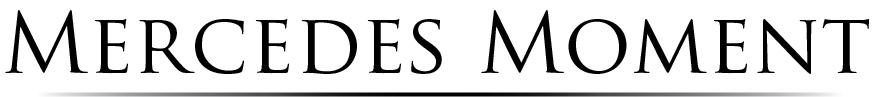 text logo for mercedes moment